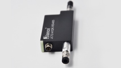 Jiance 气动型 接触位移传感器 通过气压推出探杆进行测量
