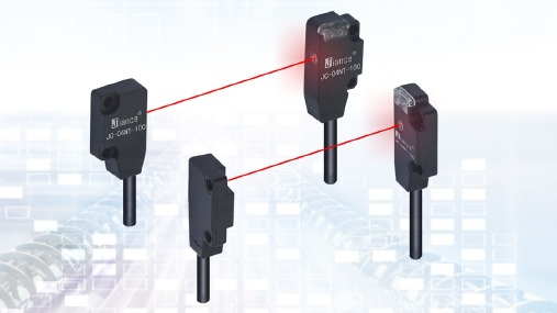 Jiance  超薄型对射光电开关只需些许空间即可安装